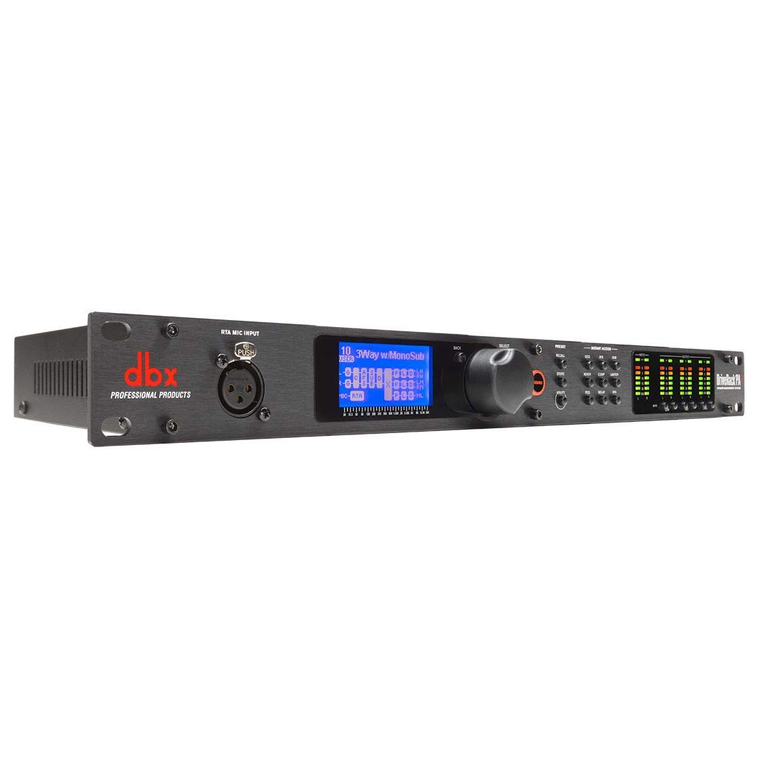 Crossover Digital DBX PA2 Preto 220V | Amazon.com.br